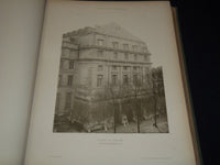 1899 VERSAILLES ET DES TRIANONS PAUL FAVIER FRENCH ARCHITECTURE FOLIO - Z 266