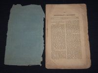 1821 THE CHURCHMAN'S MAGAZINE LOT OF 5 ISSUES - O 1134N