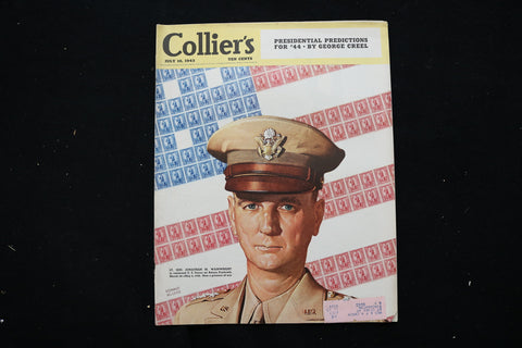 1943 JULY 10 COLLIER'S MAGAZINE - JONATHAN M. WAINWRIGHT COVER - E 11058
