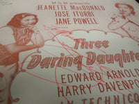 JANE POWELL THE DICKEY-BIRD SONG AUTOGRAPHED SHEET MUSIC - AM 51