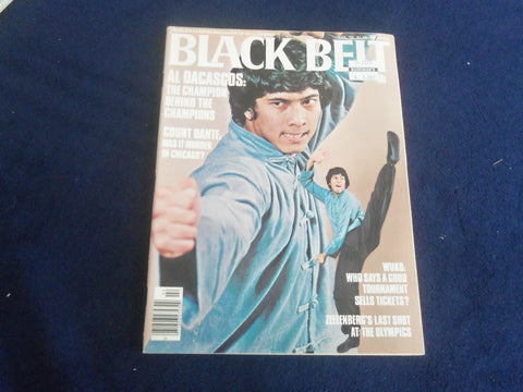1976 FEBRUARY BLACK BELT MAGAZINE - AL DACASCOS COVER - F 375H