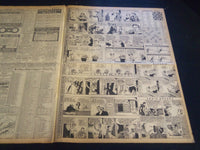 1941 AUG 7 CLEVELAND NEWS NEWSPAPER - MUSSOLINI'S SON LOSES LIFE PLANE - NT 7402