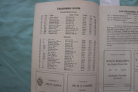 1946 OCTOBER 19 STROUDSBURG VS. CORTLAND STATE FOOTBALL PROGRAM - K 3393