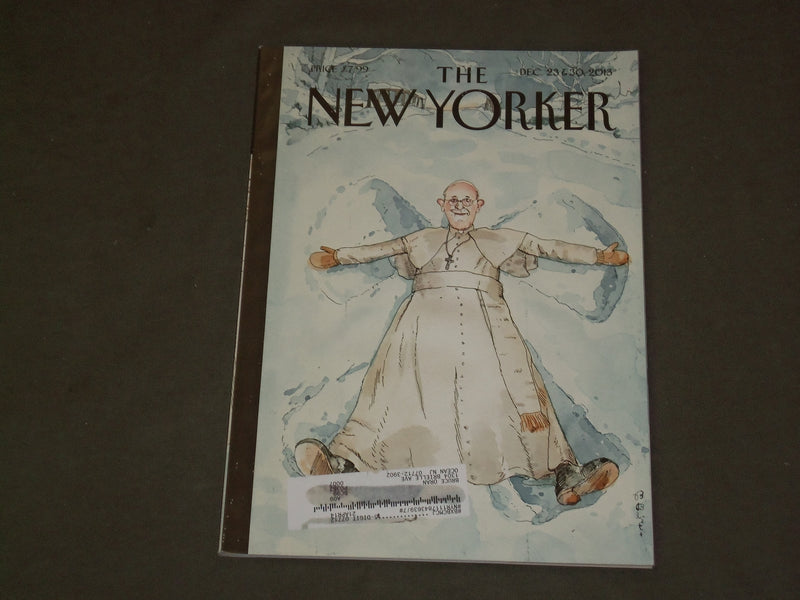 2013 DECEMBER 23 & 30 THE NEW YORKER MAGAZINE - ILLUSTRATED COVER - NY 2259