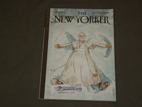 2013 DECEMBER 23 & 30 THE NEW YORKER MAGAZINE - ILLUSTRATED COVER - NY 2259