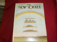 1975 JUNE 9 NEW YORKER MAGAZINE FRONT COVER ONLY - GREAT ART FOR FRAMING