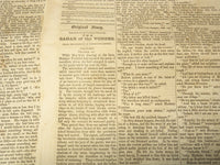 1870 THE PORTLAND TRANSCRIPT NEWSPAPER LOT OF 7 ISSUES - MAINE - NP 3297C