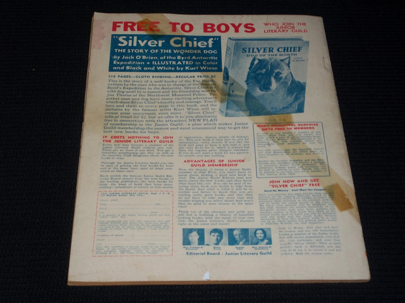 1935 APRIL FLYING ACES MAGAZINE - ATTACK ON SAN FRANCISCO FRONT COVER - E 6314