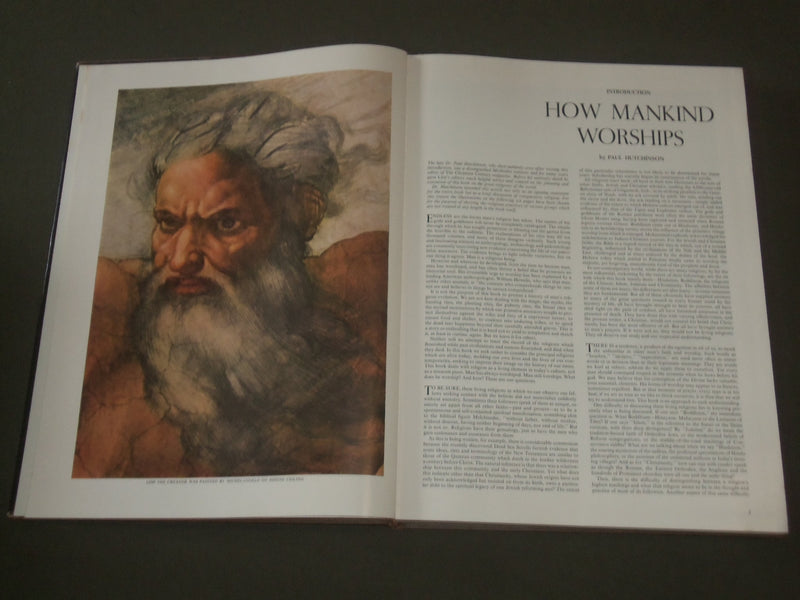 1957 THE WORLD'S GREAT RELIGIONS BOOK EDITED BY LIFE - GREAT PRINTS - I 1398