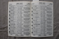 1968 BISCAYNE DOG TRACK DOG RACING PROGRAM - K 3455
