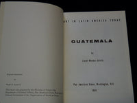 1966 ART IN LATIN AMERICA TODAY BOOK - GUATEMALA - J 7368