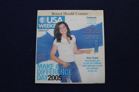2005 OCTOBER 14-16 USA WEEKEND MAGAZINE - AMY GRANT COVER - E 18270