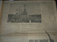 1939 AUGUST 27 NEW YORK TIMES - HITLER DEMANDS BRITAIN ABANDON ALLIANCE- NP 3608