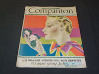 1939 APRIL WOMAN'S HOME COMPANION MAGAZINE - ILLUSTRATED COVER - SP 7004