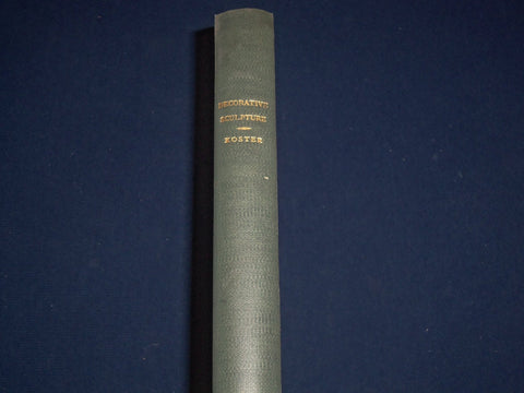 1927 DECORATIVE SCULPTURE SELECTED BOOK BY GEORG KOWALCZYK - PLATES - KD 2431