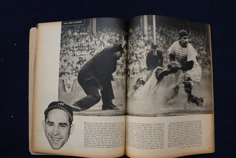 1951 BASEBALL STARS MAGAZINE - PHIL RIZZUTO COVER - E 11856