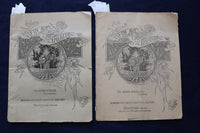1896-1898 FIFTH AVE THEATRE PROGRAMS - LOT OF 2 - K 1675