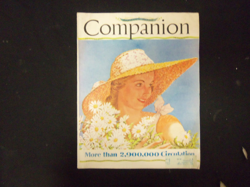 1937 AUGUST WOMAN'S HOME COMPANION MAGAZINE - ILLUSTRATIONS STORIES ADS-ST 3879