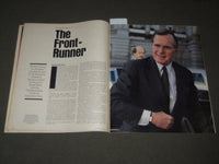1986 FEBRUARY 23 NEW YORK TIMES MAGAZINE SECTION - GEORGE BUSH COVER - J 3090