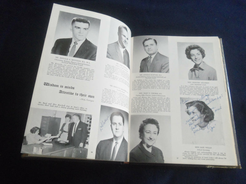 1960 PINDARIAN ST. LUKE'S HIGH SCHOOL YEARBOOK - HOHOKUS, NEW JERSEY - YB 2781