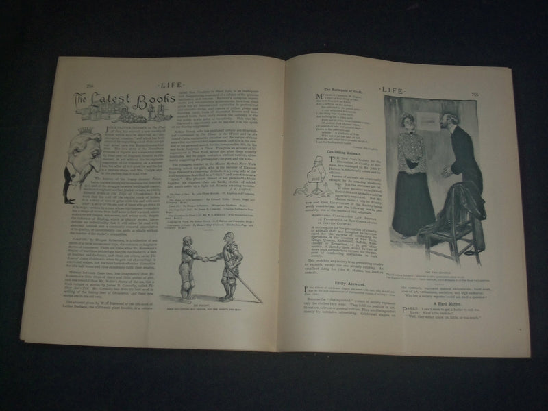 1905 DECEMBER 14 LIFE MAGAZINE - NICE ILLUSTRATIONS, ADS & STORIES - B 6214