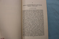1960 MERIT AND RESPONSIBILITY - GREEK VALUES HARDCOVER BOOK BY ADKINS - KD 9647