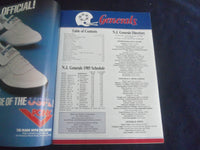 1985 USFL KICKOFF FOOTBALL PROGRAM - NJ GENERALS VS TAMPA BAY BANDITS - SP 6483F