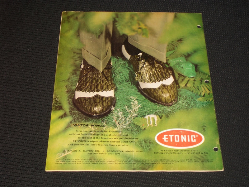 1968 APRIL 12 GOLF WORLD MAGAZINE - BILLY CASPER FRONT COVER - E 7194