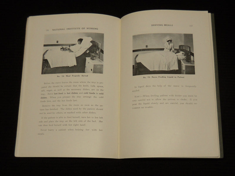 1924 ELEMENTARY NURSING LESSON 4 - SCIENCE & PRACTICE OF NURSING - K 557