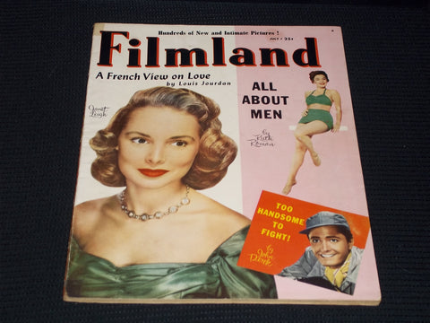 1951 JULY FILMLAND MAGAZINE - JANET LEIGH FRONT COVER - E 15234