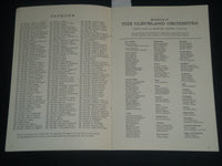 1964 LAKE ERIE OPERA THEATRE PROGRAM - THE RAKE'S PROGRESS - OHIO - J 4278