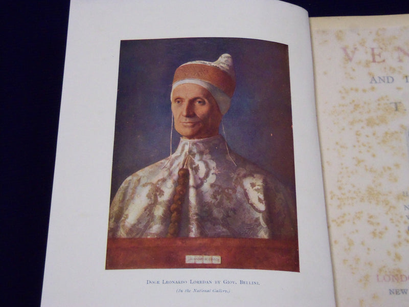 1904 VENICE AND ITS STORY BY T. OKEY THIRD EDITION BOOK - COLOR ILLUS. - KD 3496