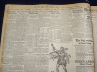 1918 APRIL 8 NEW YORK TIMES - GERMANS PUSH ON SOUTH OF THE OISE - NT 8205