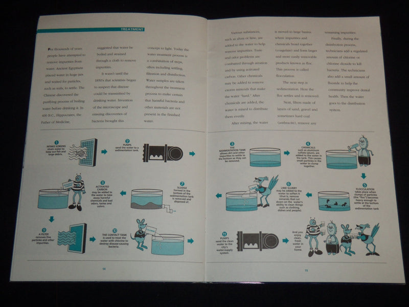 1990'S PHOENIX WATER PAST TO PRESENT BROCHURE - J 8800