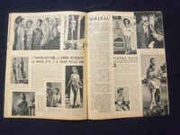 1957 DEC 12 CINEMONDE MAGAZINE- ZIZI JEANMAIRE COVER - FRENCH EDITION - SP 4868M