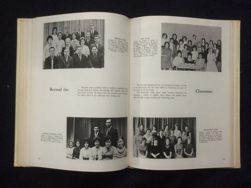 1962 LANCE ARTHUR L. JOHNSON REGIONAL HIGH SCHOOL YEARBOOK - CLARK, NJ - YB 3333