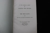 1954 THE WAY TO PEACE IN THE HOLY LAND - PALESTINE - SOFTCOVER BOOK - K 3064