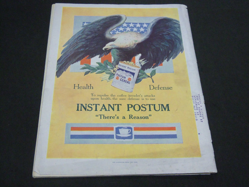 1916 JANUARY MCCLURE'S MAGAZINE - J. M. FLAGG ILLUSTRATIONS - NICE ADS - ST 6934