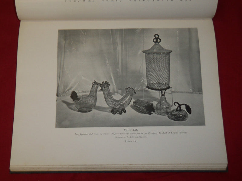 1937 MODERN FINE GLASS BOOK BY LELOISE DAVIS SKELLEY - GREAT PHOTOS - KD 5422