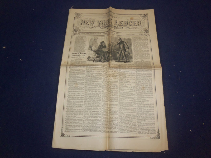 1881-1882 THE NEW YORK LEDGER NEWSPAPER - LOT OF 3 - NP 5081
