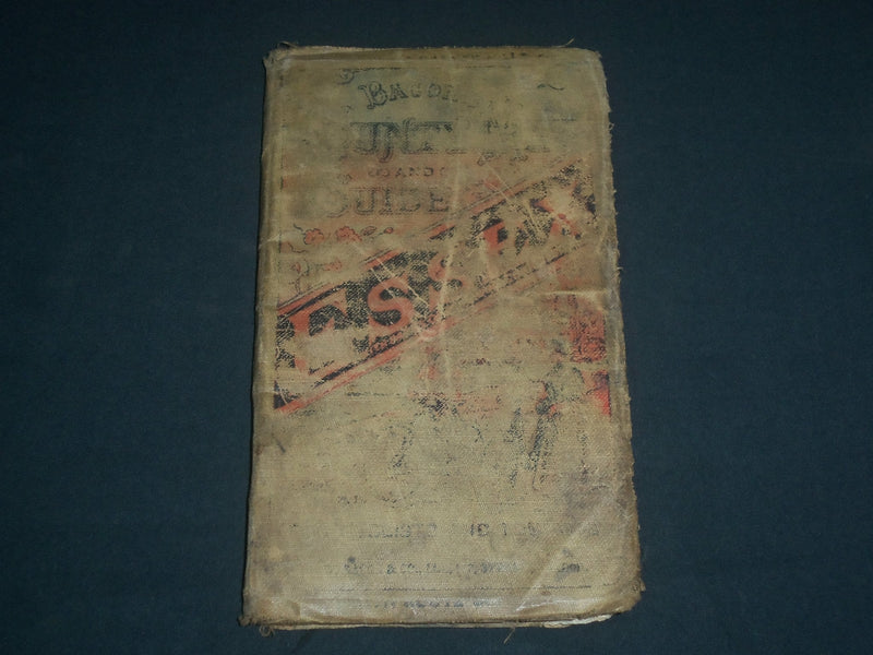 1800'S BACON'S COUNTY OF ESSEX GUIDE WITH LINEN MAP - ENGLAND - J 3974