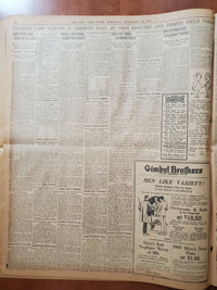 1917 NOVEMBER 24 NEW YORK TIMES - BOLSHEVIKI'S HAND FORCED BY MASSES - NT 8078