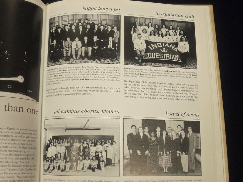 1995 ARBUTUS INDIANA UNIVERSITY 175 YEARS YEARBOOK - GREAT PHOTOS - YB 2