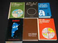 1970'S-1980'S SPANISH ATLASES & GUIDES LOT OF 7 - KD 4669I