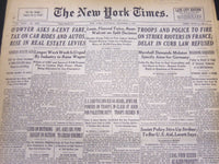 1947 DECEMBER 6 NEW YORK TIMES - LOUIS FLOORED TWICE BEAT'S WALCOTT - NT 5136