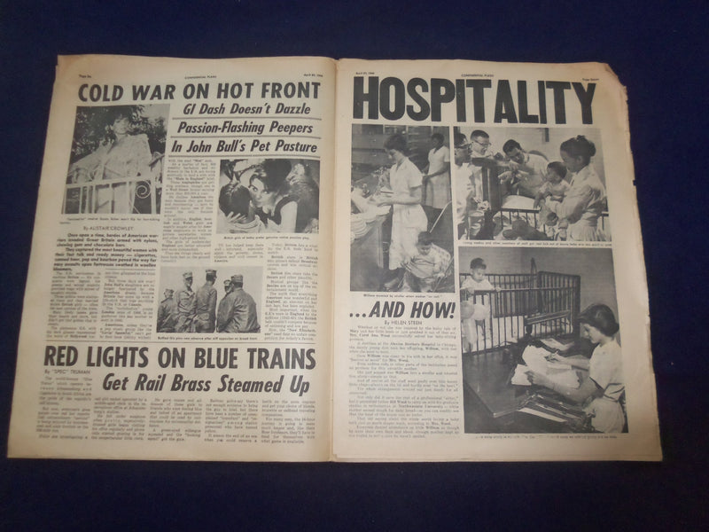 1966 APRIL 23 FLASH NEWSPAPER - THOSE SIXXLING SUBURBIAN SWING DINGS - NP 6965