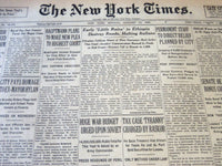 1936 JANUARY 13 NEW YORK TIMES - HAUPTMANN PLANS NEW PLEA HIGHEST COURT- NT 6352