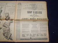1942 NOV 9 NEW YORK TIMES - U.S. SEIZES AFRICAN BEACHHEADS AND AIRPORTS- NP 6514
