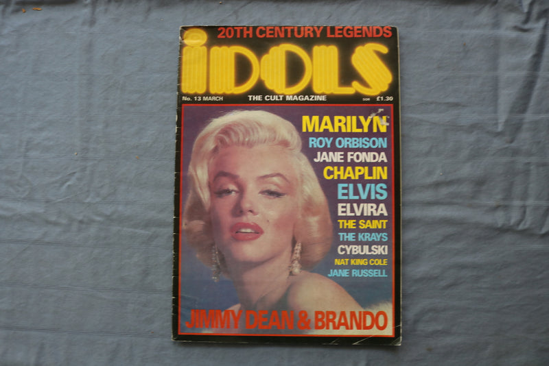 1969 MARCH IDOLS MAGAZINE - MARILYN MONROE COVER - E 18737