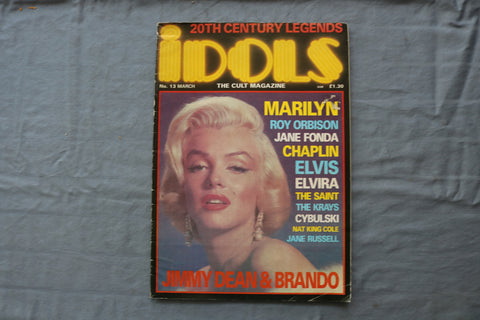 1969 MARCH IDOLS MAGAZINE - MARILYN MONROE COVER - E 18737